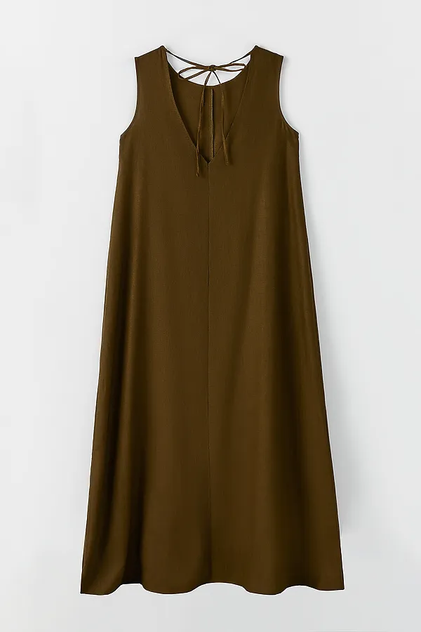 Сарафан женский MARK FORMELLE, темная олива - фото 2