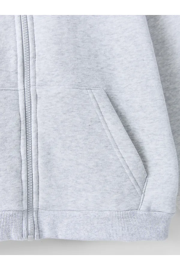 Толстовка для девочек MARK FORMELLE, серый меланж 4306-а - фото 2