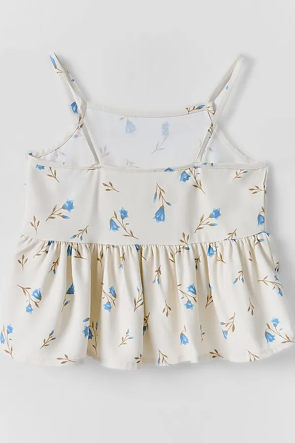 Комплект для девочек (топ, брюки) MARK FORMELLE, колокольчики на молочном - фото 2