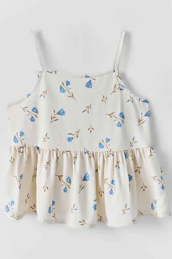 Комплект для девочек (топ, брюки) MARK FORMELLE, колокольчики на молочном - фото 2