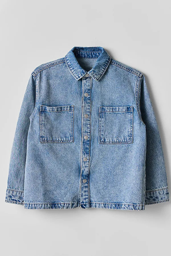 Куртка джинсовая для мальчиков MARK FORMELLE, голубой +тинт - фото 2