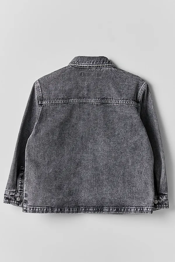 Куртка джинсовая для мальчиков MARK FORMELLE, серый - фото 2
