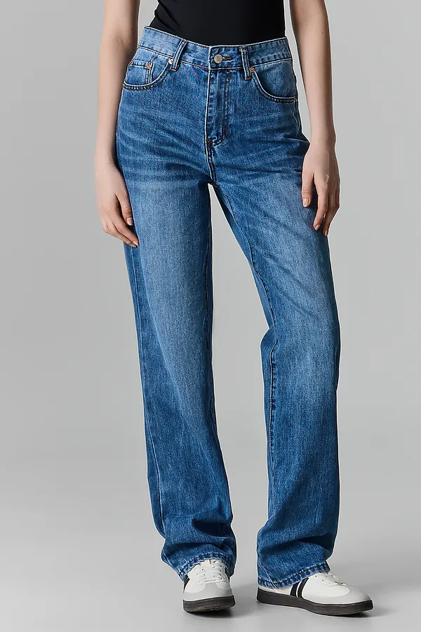 Джинсы женские MARK FORMELLE, синий - фото 2