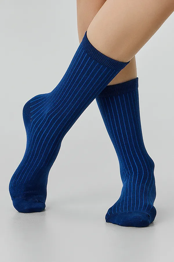 Носки женские MARK FORMELLE, т.синий - фото 2