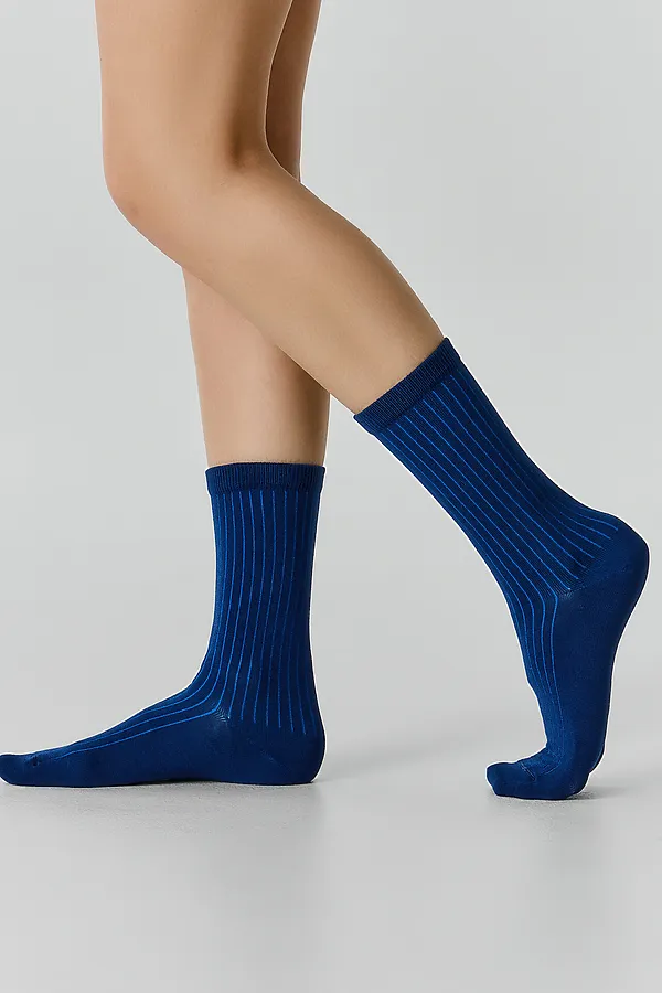 Носки женские MARK FORMELLE, т.синий - фото 2