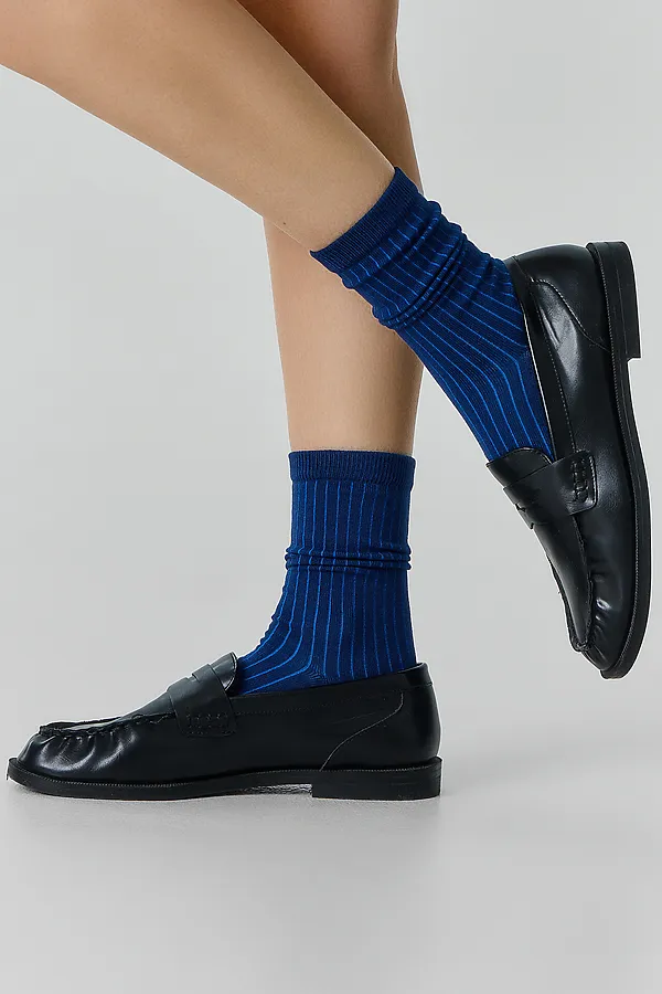 Носки женские MARK FORMELLE, т.синий - фото 2