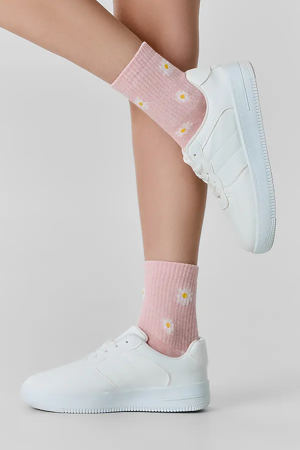 Носки женские MARK FORMELLE, розовый меланж - фото 2