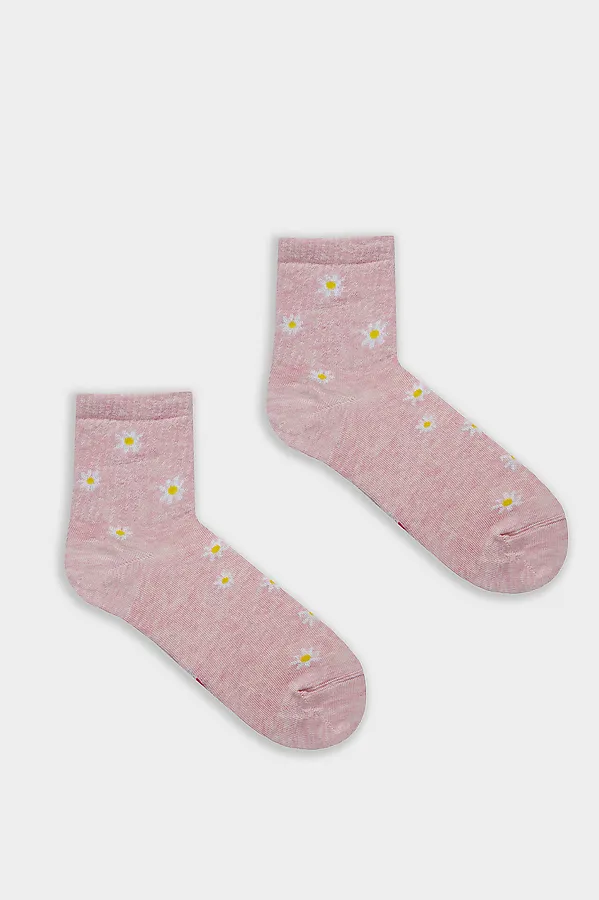 Носки женские MARK FORMELLE, розовый меланж - фото 2