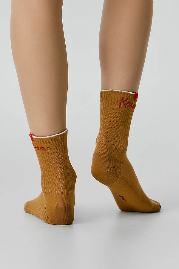 Носки женские MARK FORMELLE, св.кэмел - фото 2