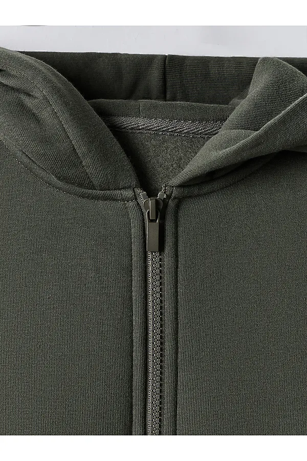 Толстовка для мальчиков MARK FORMELLE, т.хаки +печать1 - фото 2