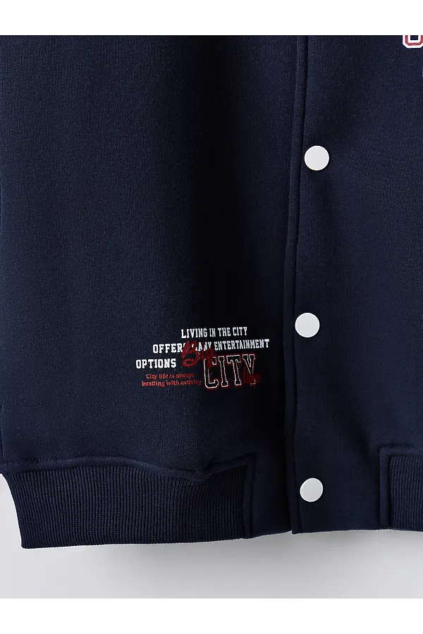 Толстовка для мальчиков MARK FORMELLE, неви +печать2 - фото 2