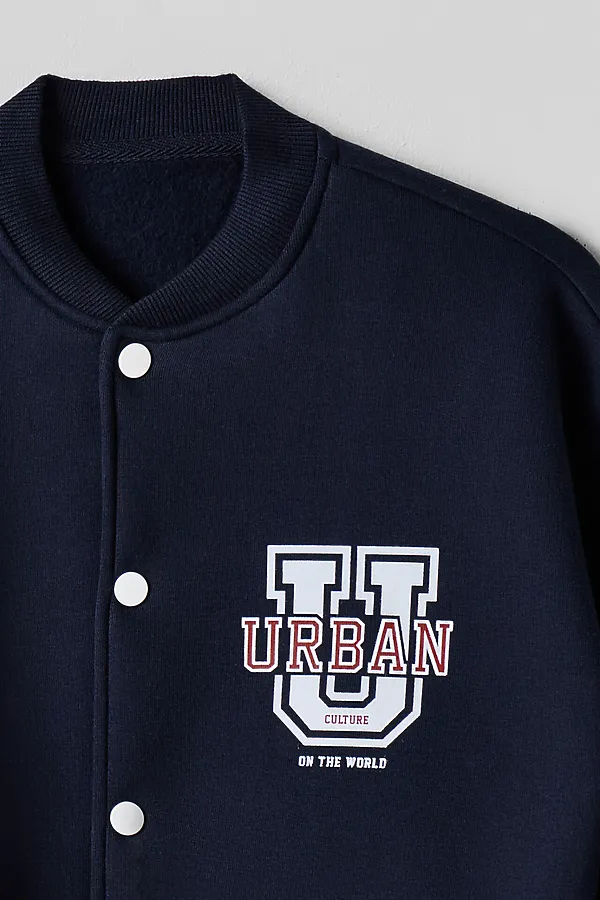 Толстовка для мальчиков MARK FORMELLE, неви +печать2 - фото 2