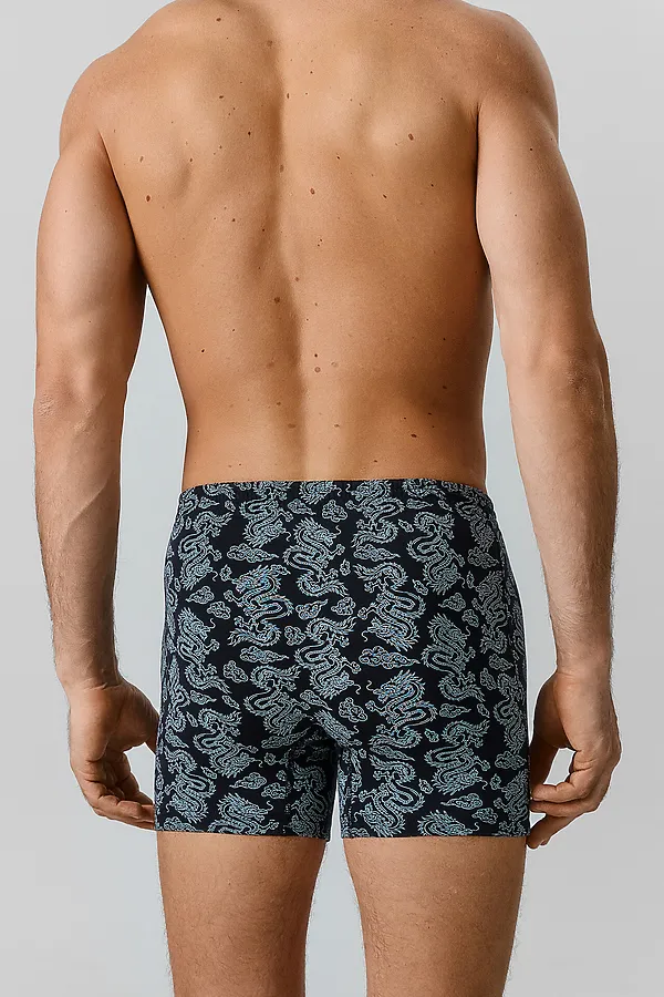 Трусы мужские MARK FORMELLE, драконы на чёрном  1 - фото 2