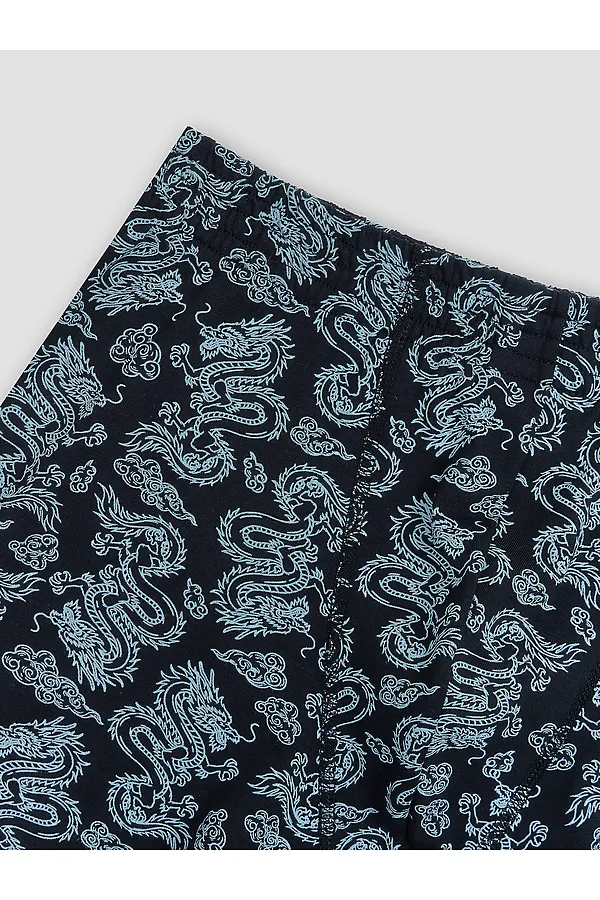 Трусы мужские MARK FORMELLE, драконы на чёрном  1 - фото 2