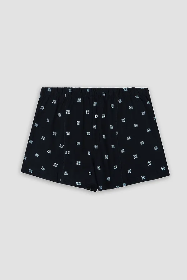 Трусы мужские MARK FORMELLE, голубые квадраты - фото 2