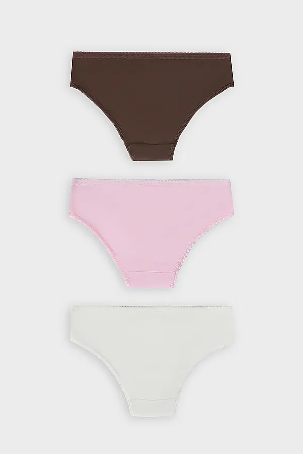 Трусы для девочек (3шт.) MARK FORMELLE, св.молочный - фото 2