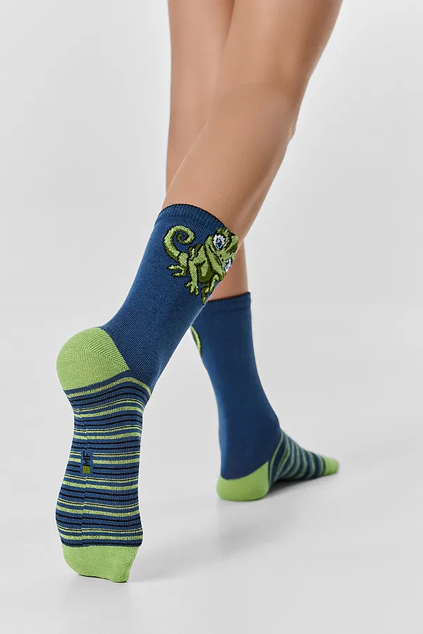 Носки детские MARK FORMELLE, джинсовый - фото 2