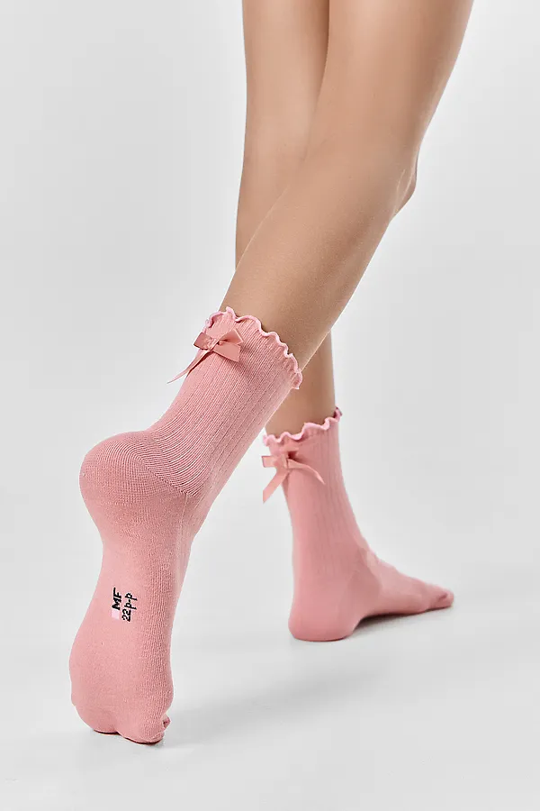 Носки детские MARK FORMELLE, сухая роза - фото 2