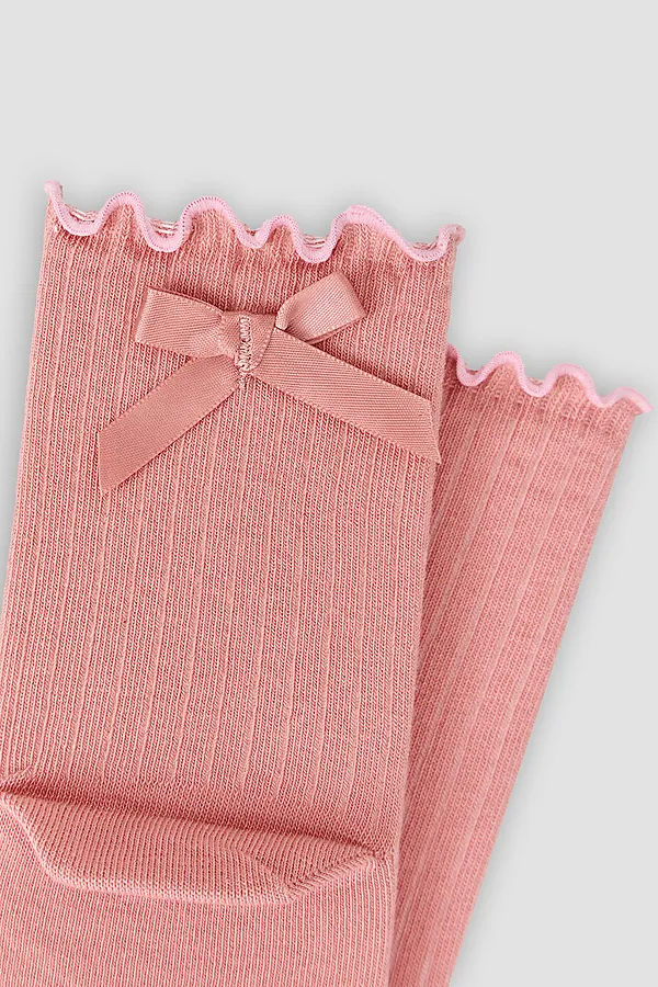 Носки детские MARK FORMELLE, сухая роза - фото 2