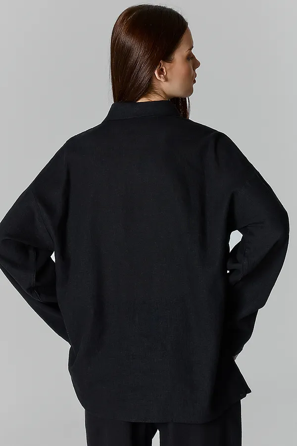 Рубашка женская MARK FORMELLE, черный1 - фото 2