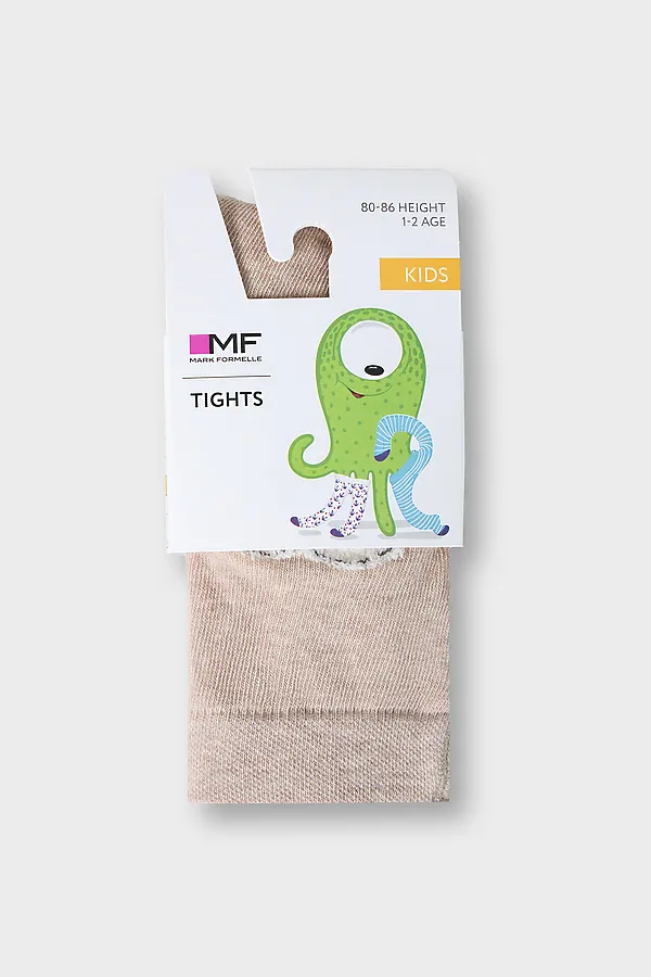 Колготки детские MARK FORMELLE, бежевый меланж - фото 2