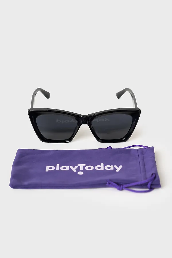 Солнцезащитные очки с поляризацией для детей PLAYTODAY, черный - фото 2