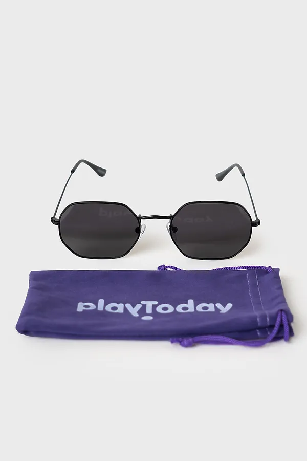 Солнцезащитные очки с поляризацией для детей PLAYTODAY, черный - фото 2