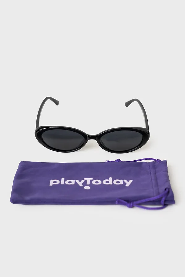 Солнцезащитные очки с поляризацией для детей PLAYTODAY, черный - фото 2