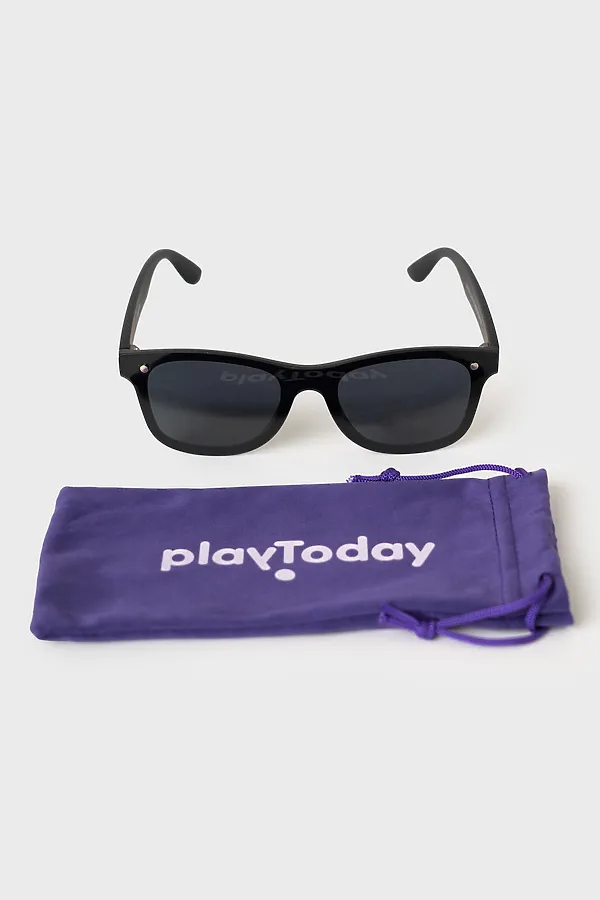 Солнцезащитные очки с поляризацией для детей PLAYTODAY, черный - фото 2