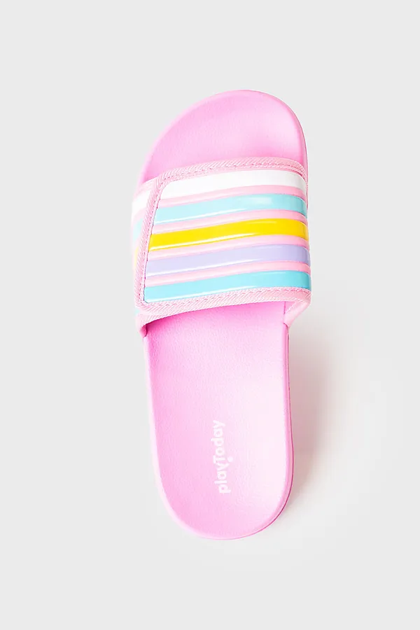 Сабо для девочек PLAYTODAY, розовый - фото 2