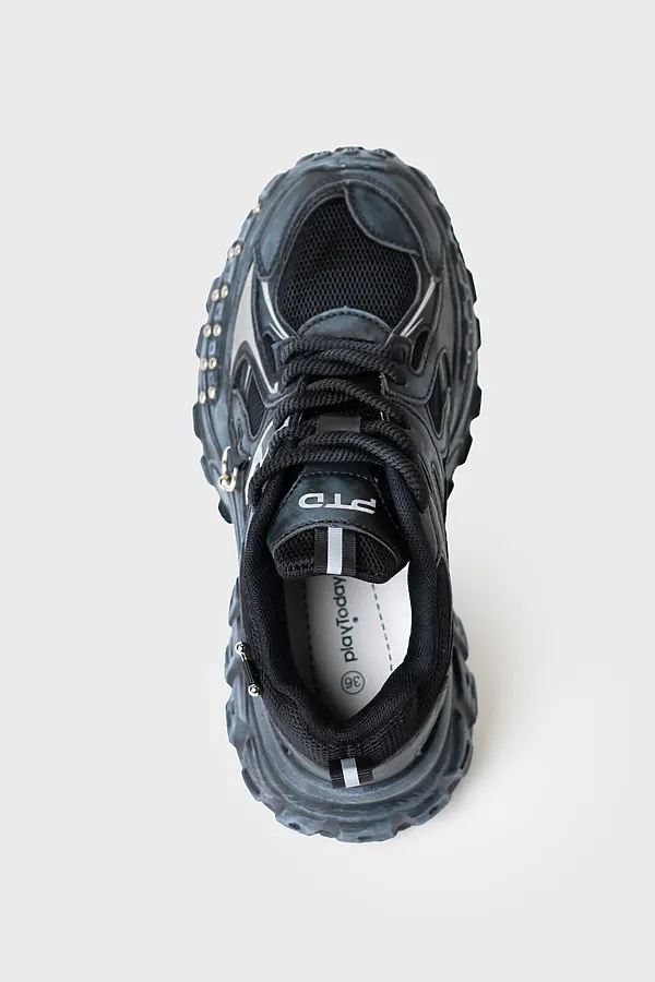 Полуботинки для мальчиков PLAYTODAY, черный - фото 2