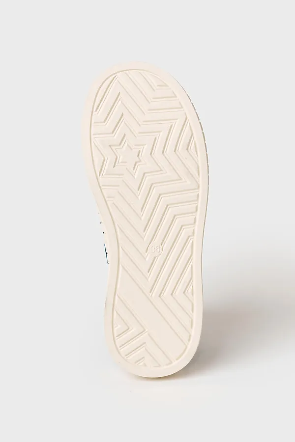 Полуботинки для девочек PLAYTODAY, черный,белый - фото 2