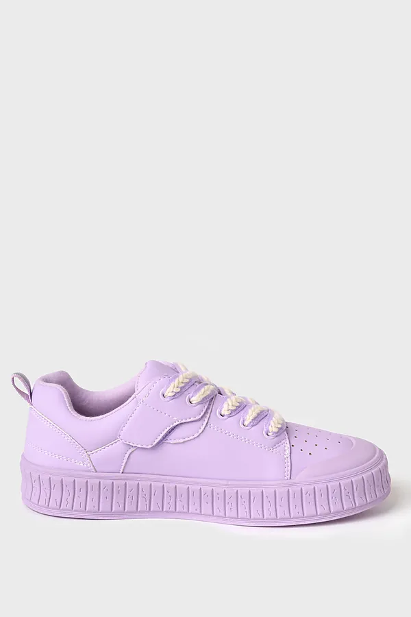 Полуботинки для девочек PLAYTODAY, сиреневый - фото 2