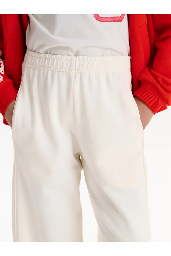 Брюки для девочек PELICAN, молочный - фото 2