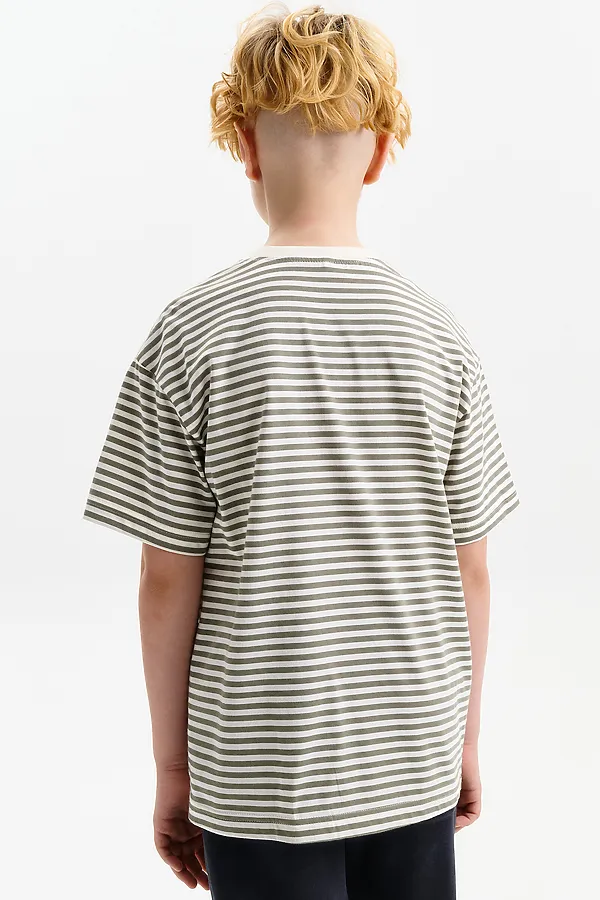 Футболка для мальчиков PELICAN, молочный - фото 2