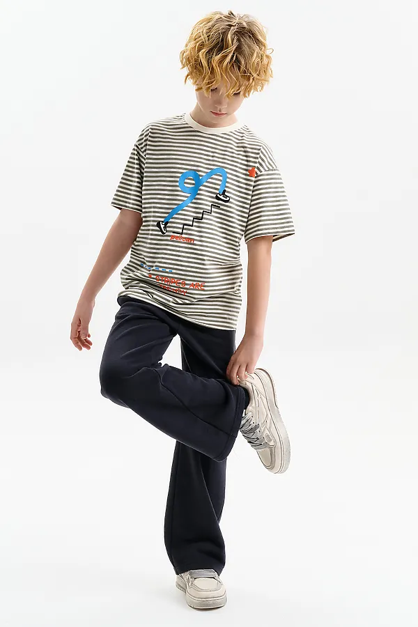 Футболка для мальчиков PELICAN, молочный - фото 2