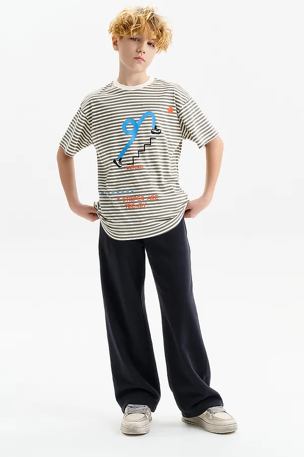 Футболка для мальчиков PELICAN, молочный - фото 2