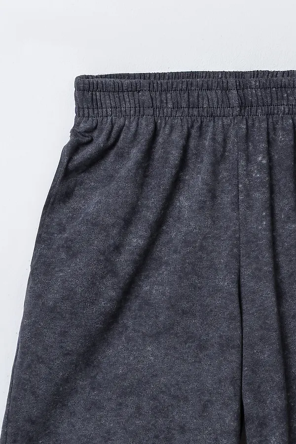 Комплект для мальчиков (джемпер, шорты) MARK FORMELLE, потертости на графите - фото 2