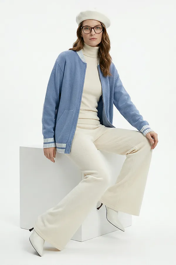 Кардиган NEWVAY, зимнее утро/осеннее небо - фото 2