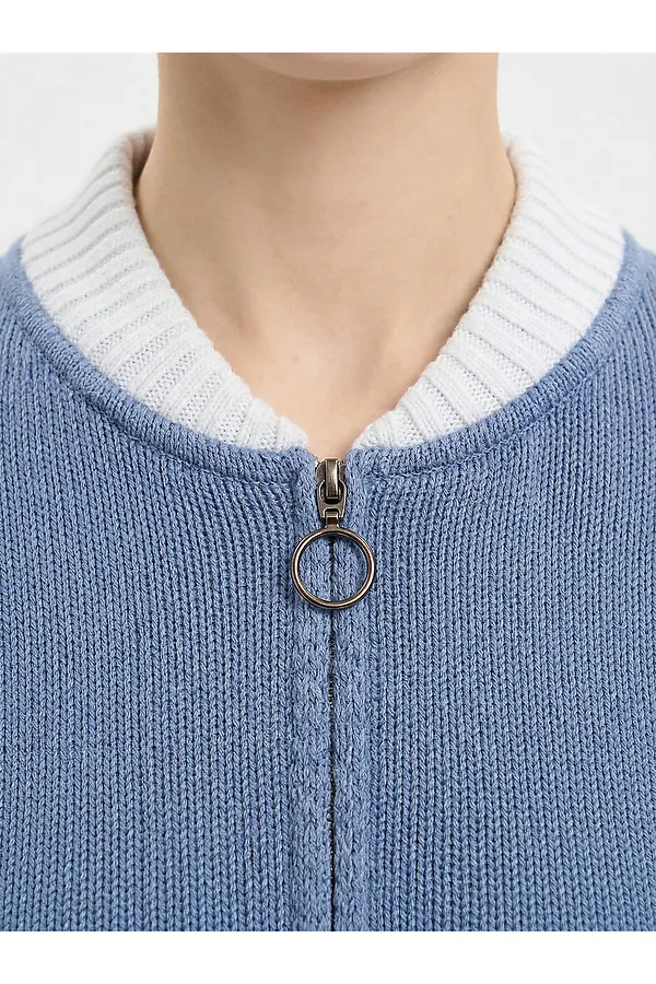 Кардиган NEWVAY, зимнее утро/осеннее небо - фото 2