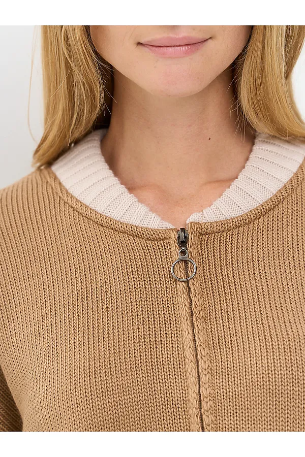 Кардиган NEWVAY, карамельный кофе/ваниль - фото 2