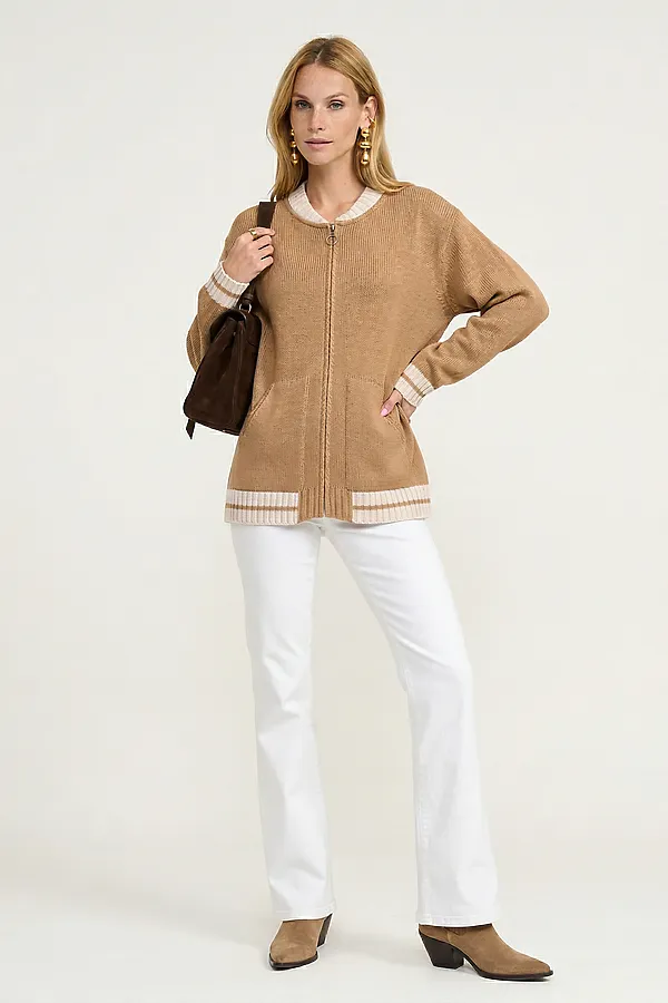 Кардиган NEWVAY, карамельный кофе/ваниль - фото 2