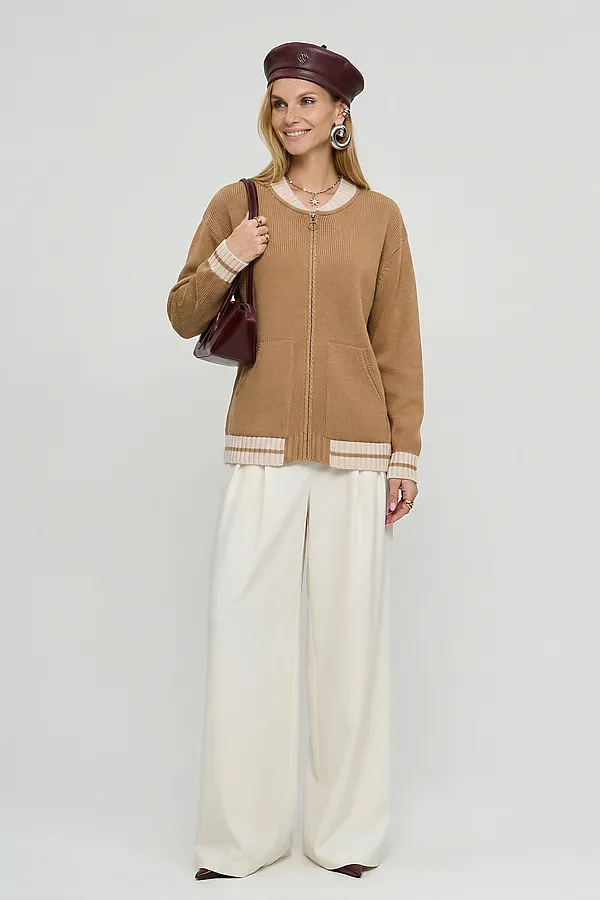 Кардиган NEWVAY, карамельный кофе/ваниль - фото 2