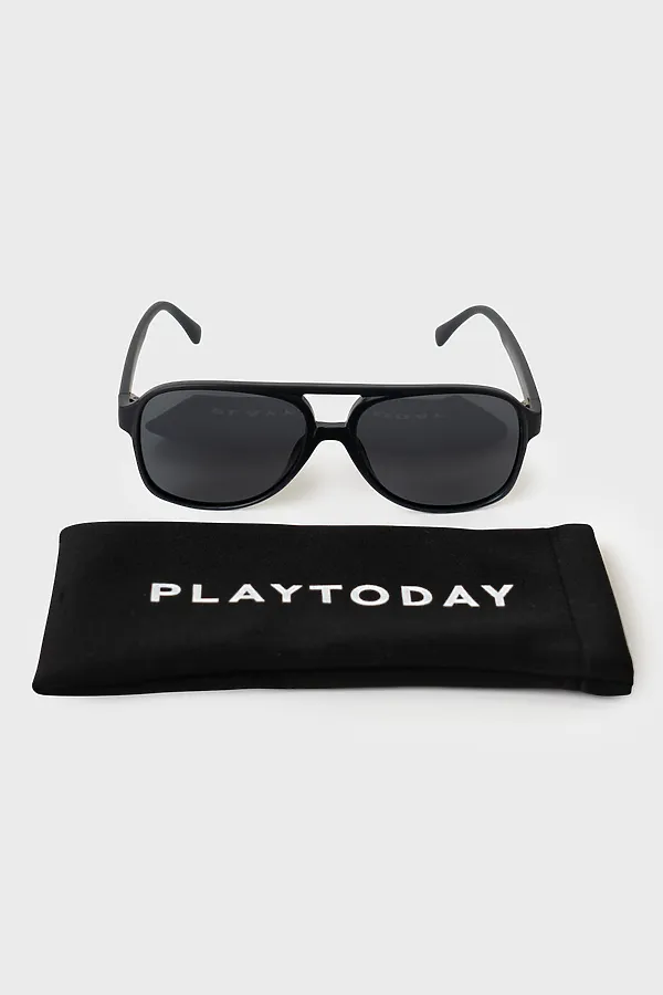 Солнцезащитные очки с поляризацией мужские PLAYTODAY, черный - фото 2
