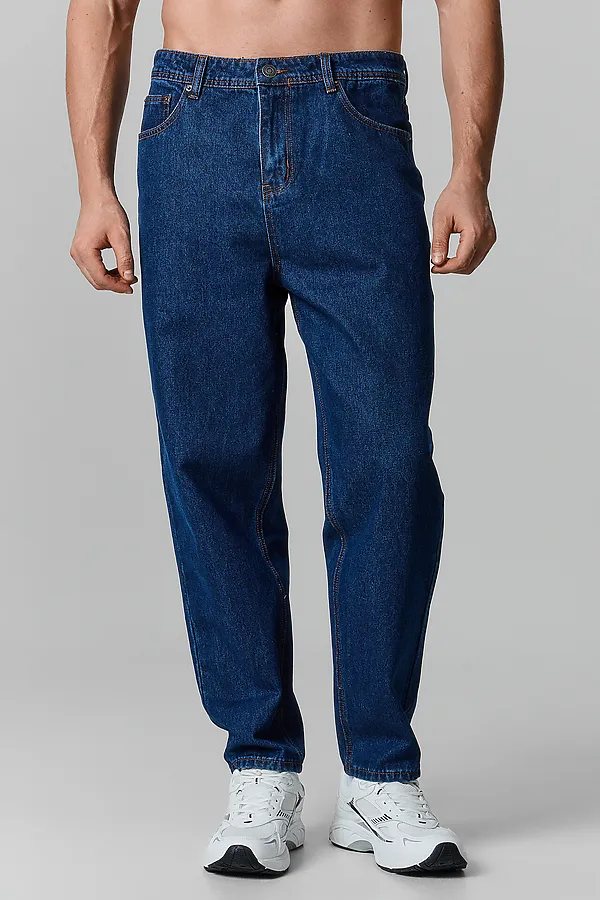 Джинсы мужские MARK FORMELLE, темно -синий - фото 2