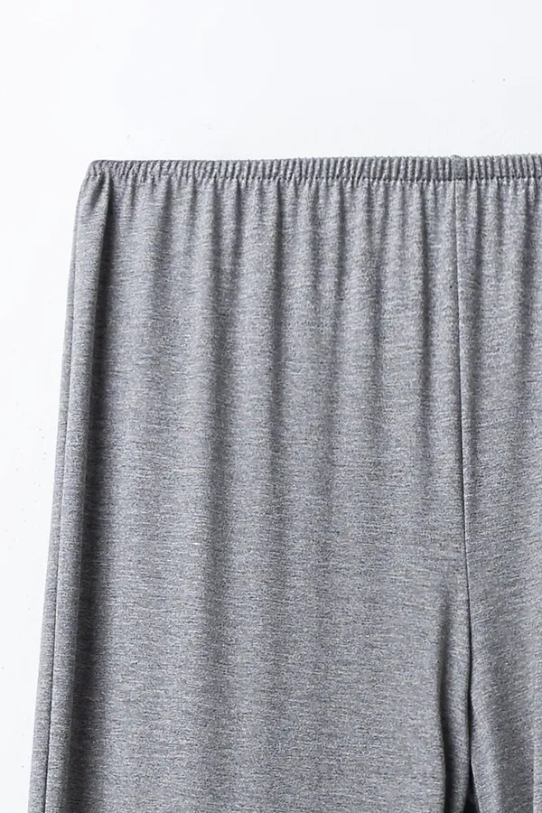 Комплект женский (топ, брюки) MARK FORMELLE, средне -серый меланж 4425-в - фото 2