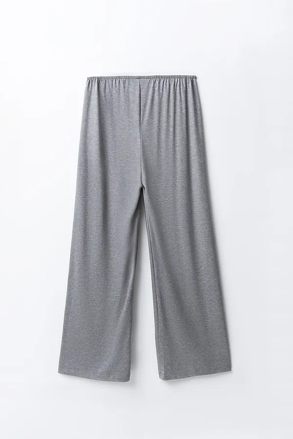 Комплект женский (топ, брюки) MARK FORMELLE, средне -серый меланж 4425-в - фото 2