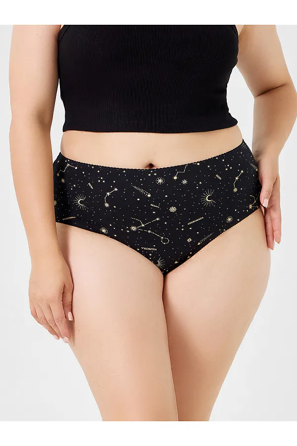 Трусы женские MARK FORMELLE, созвездия на черном - фото 2