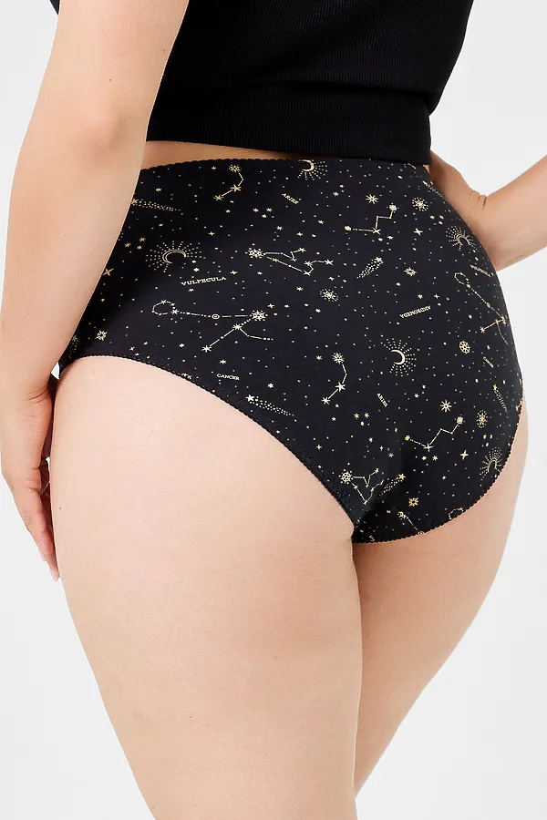 Трусы женские MARK FORMELLE, созвездия на черном - фото 2