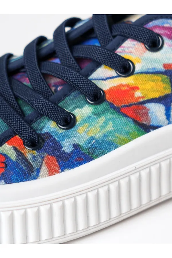 Полуботинки детские для девочек PLAYTODAY, разноцветный - фото 2